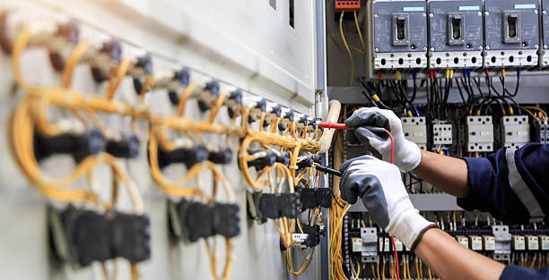 Professional Electrician technician working in Linden, CA